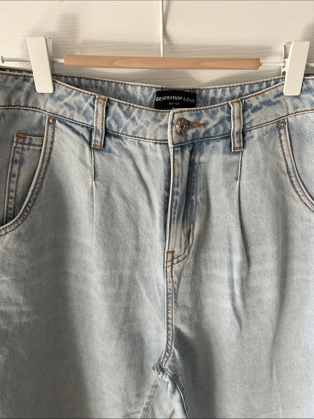 Generation Love Light Blue Gorgeous barrel:balloon pant Ladies Jeans